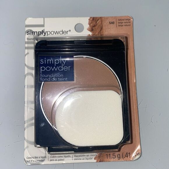NEW IN PACKAGE ~ COVER GIRL SIMPLY POWDER 540 CREAMY NATURAL .41 OZ FOUNDATION - Picture 1 of 5